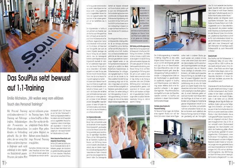 Soulplus In Der Presse Mehr Als Nur Ein Fitnessstudio